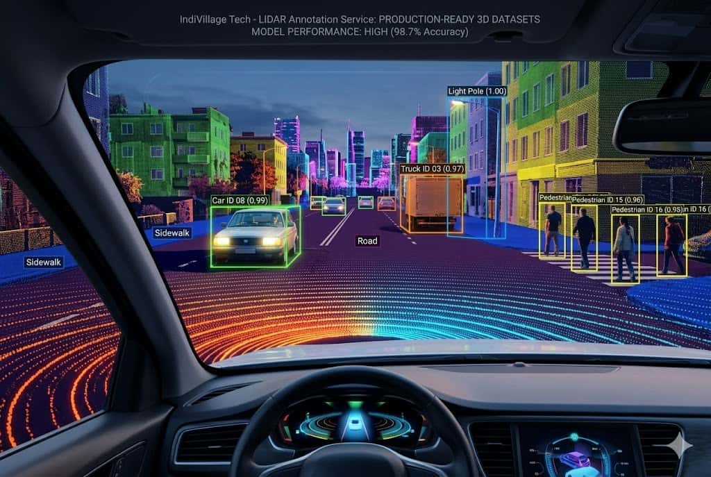 LiDAR Annotation Services