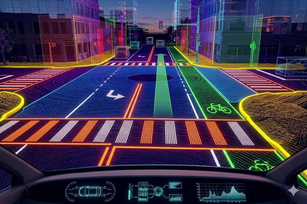 Road, Lane, and Drivable Area Annotation